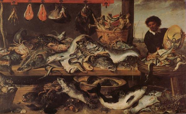 Frans Snyders Fish Stall